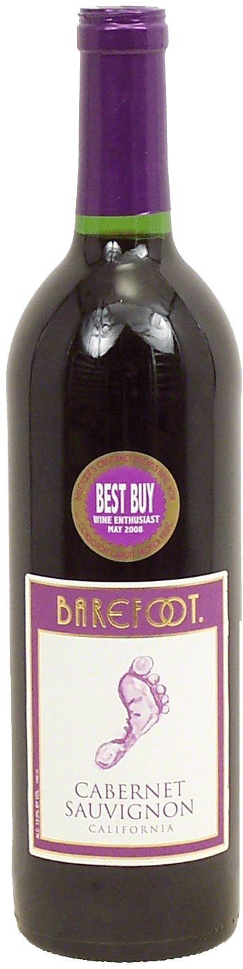 Barefoot  cabernet sauvignon wine of California, 13% alc. by vol. Full-Size Picture